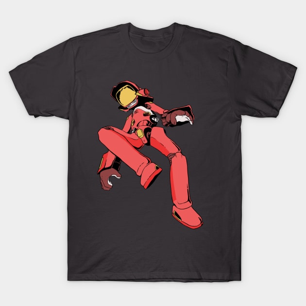 Canti - Flat Colors (Red) T-Shirt by crimmart